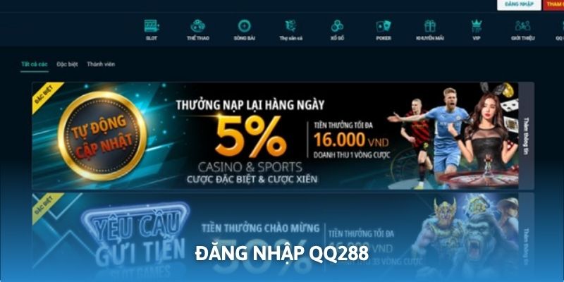 Hội viên đăng nhập tài khoản để có thể tham gia cá cược